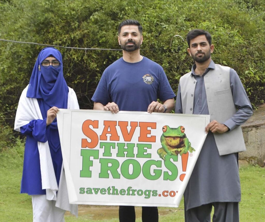 Pakistan Save The Frogs Day 2024 Punjab PMAS Arid University Ahmed Junaid Collection Seminar Day